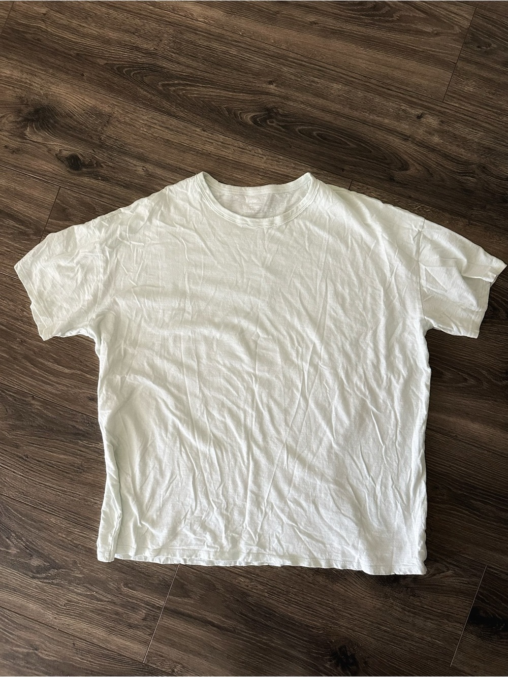 Aerie Women’s Light Mint Green Short Sleeve Crewneck Tee